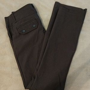 Brown slacks